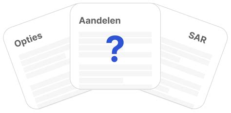 sar regeling aandelen